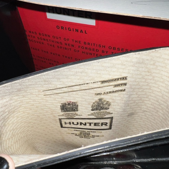 Women’s original tall gloss rain boots size 6 - Picture 2 of 5